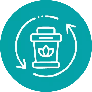 Easy waste separation